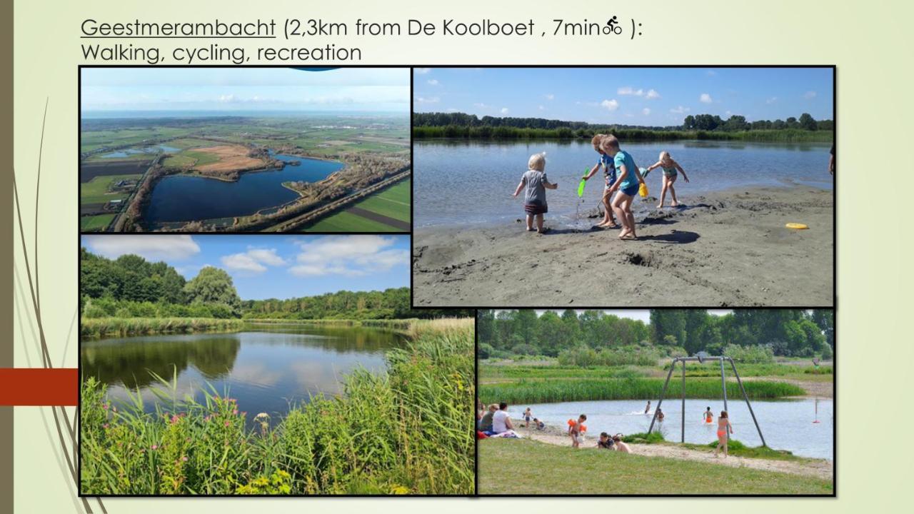 Vakantiewoning De Koolboet Koedijk Esterno foto