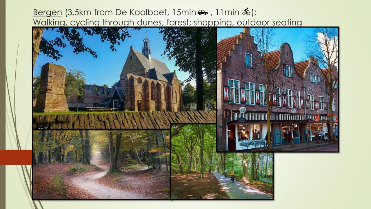 Vakantiewoning De Koolboet Koedijk Esterno foto