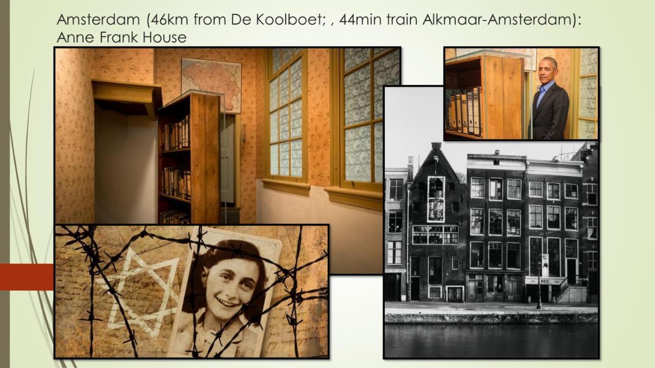 Vakantiewoning De Koolboet Koedijk Esterno foto