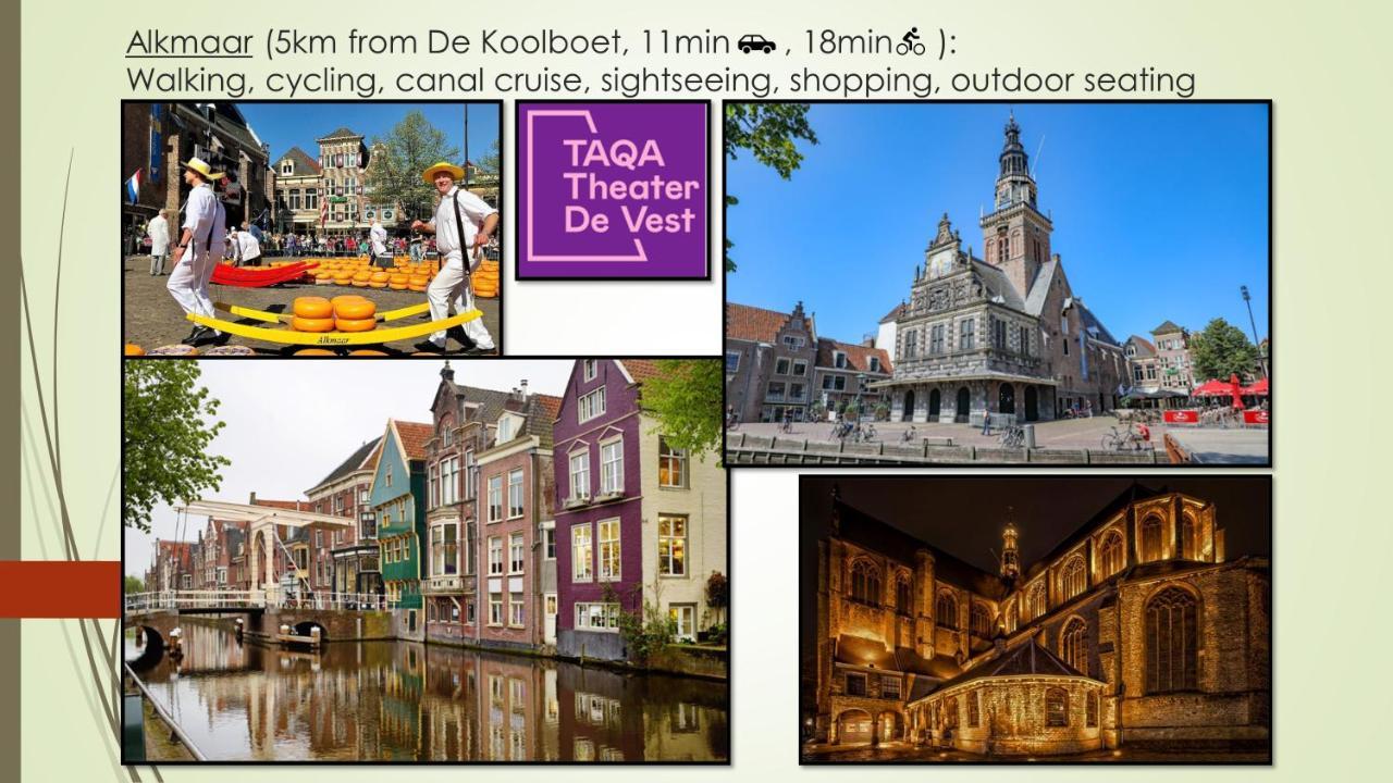 Vakantiewoning De Koolboet Koedijk Esterno foto